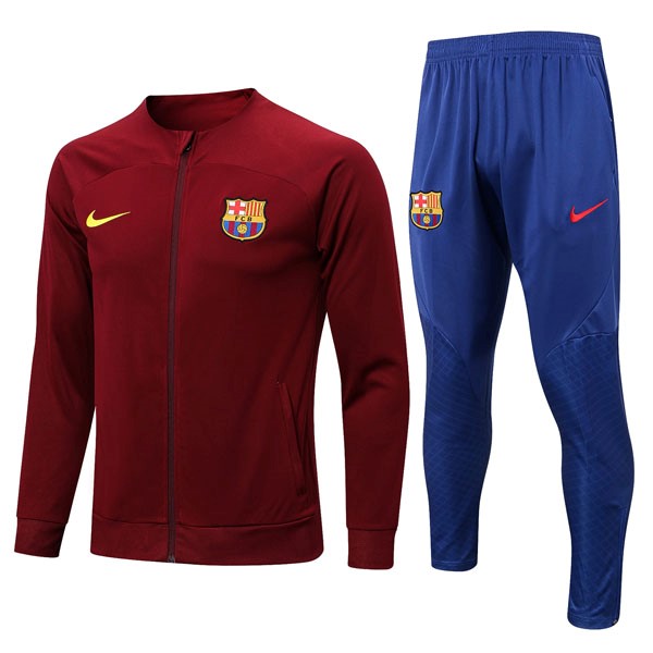 Chandal Barcelona 2022/2023 Rojo Azul